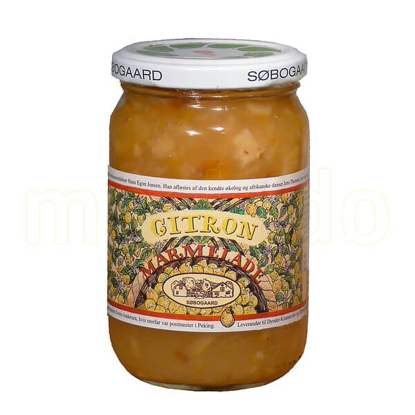 Søbogaard Citronmarmelad EKO 400g