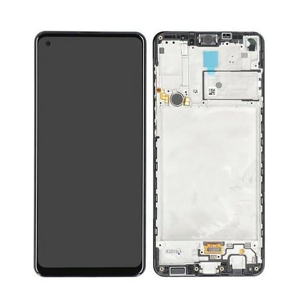 Samsung Galaxy A21s Skärm med LCD Display Svart