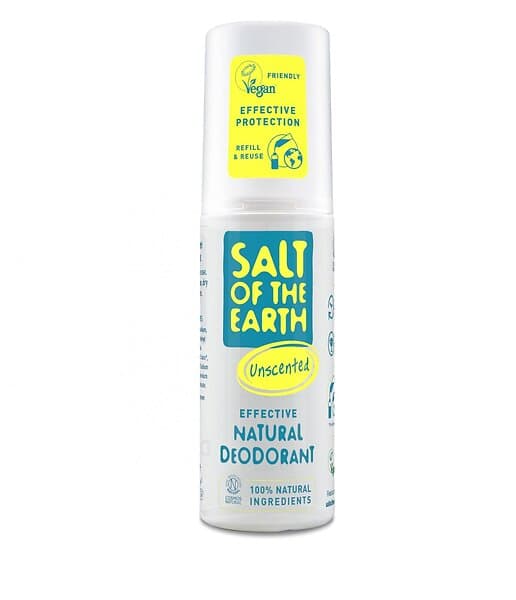 Salt Of The Earth Deo Spray Unscented 100ml