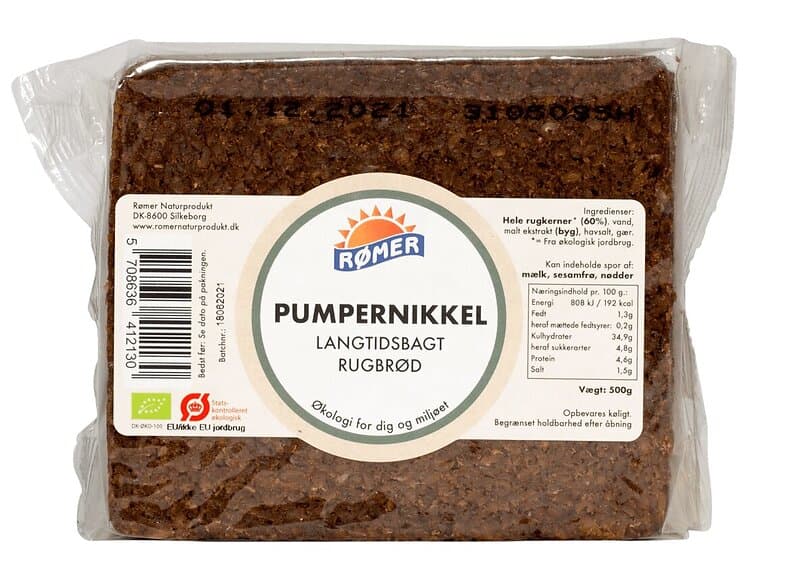 Rømer Rågbröd Pumpernickel EKO 500g