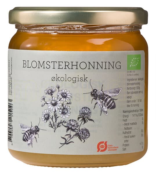 Biogan Blomsterhonung Flytande Ekologisk 500g