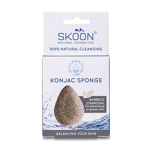 Skoon Konjak Svamp Bamboo Charcoal 1 Stk