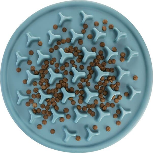 Trixie Fodermatta Slow Feed Blå 35 cm