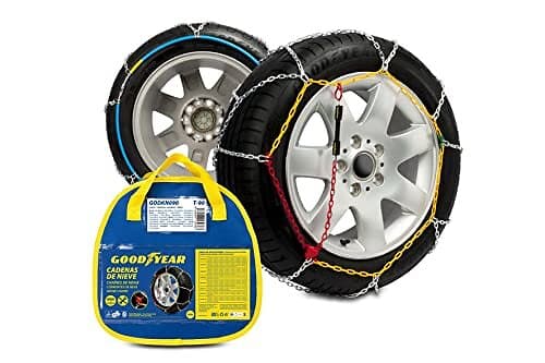 Goodyear GODKN090 Snökedjor i metall. 9 mm, set med 2. Storlek T90, T.90