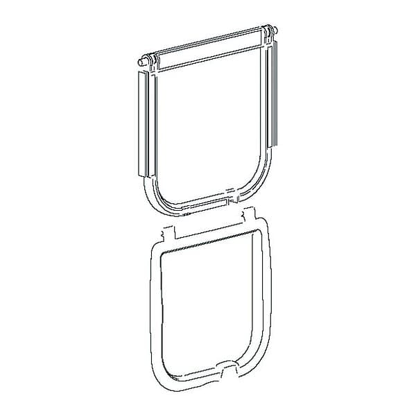 Ferplast Lucka 408 Swing 15 Vit
