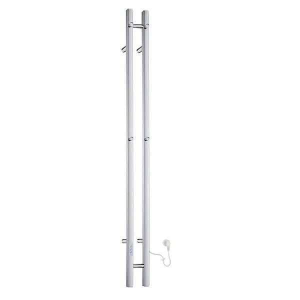 Smedbo Handdukstork Dry FK71x Stål hög m 2 stänger pol rostfritt FK712