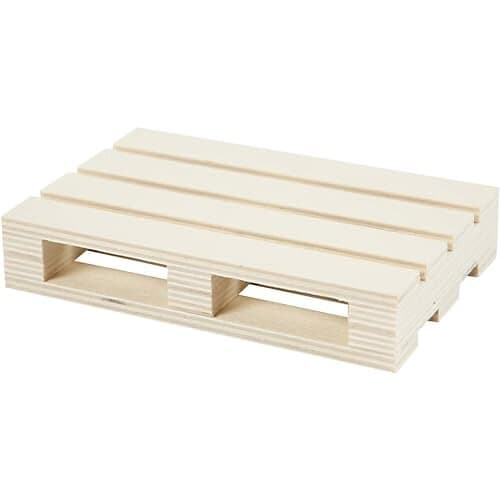 Creativ Company Minipall 2,5x12x8 cm 1 St Minipall, H: 2,5 cm, L: 12 B: 8 st. 57960