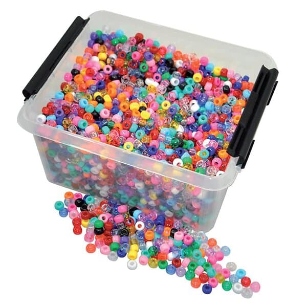 ABA Skol Kongopärlor I Plastback 5000 st i plastback 5 000 2361014