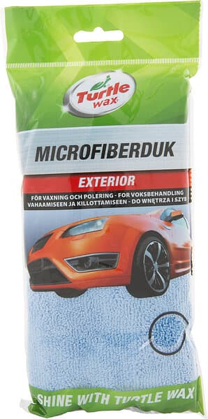 Turtle Wax Rengöringsduk Mikrofiberduk Exterior Blå 40x40cm 3244