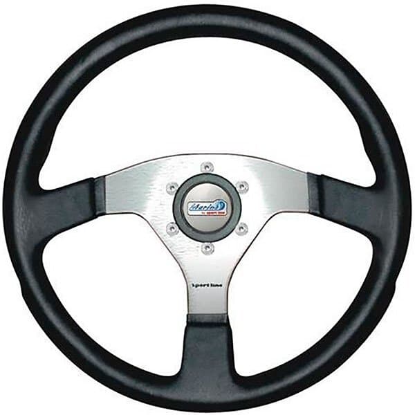 Goldenship Marina Steering Wheel Svart 350 mm