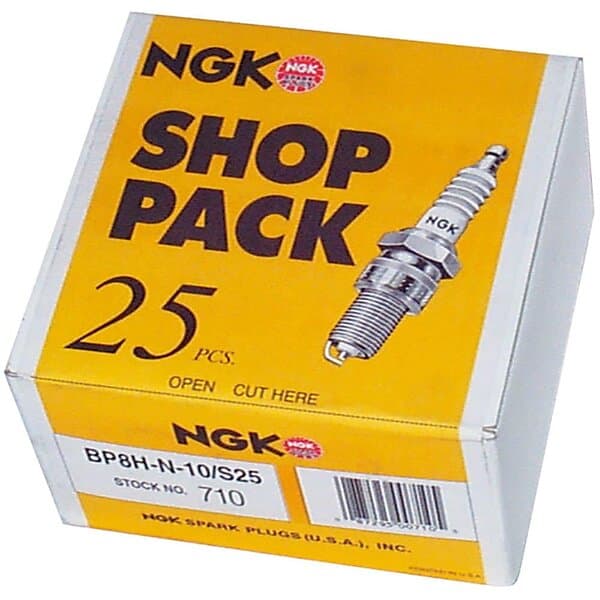 NGK 710 Spark Plug 25 Units Vit