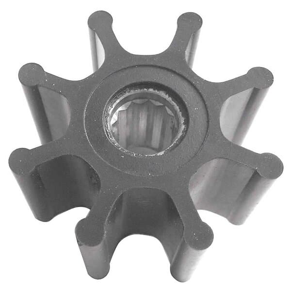 Talamex 17200155 Neoprene Inboard Impeller Spline Drive Vit,Svart