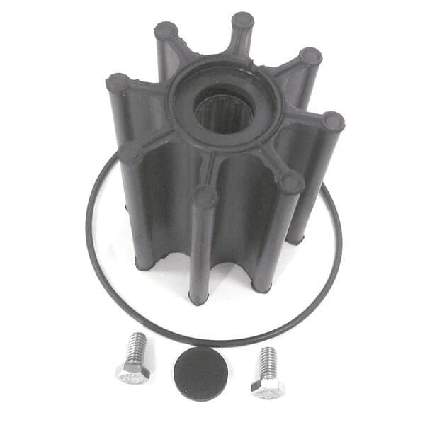 Talamex 17200177 Neoprene Inboard Impeller Spline Drive With Gasket&cap Svart