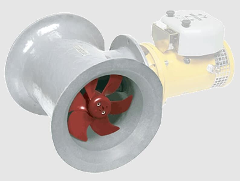 Vetus Stern Polyester Propeller Tunnel Grå 185 mm