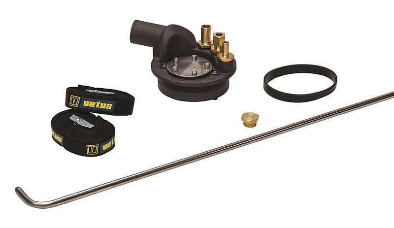 Vetus Fuel Ftl5108b Tank Mounting Kit Grå 51 mm