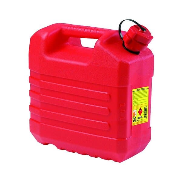 Plastimo Fuel Jerrycan Röd 20 Liters-38 x 25 x 39 cm