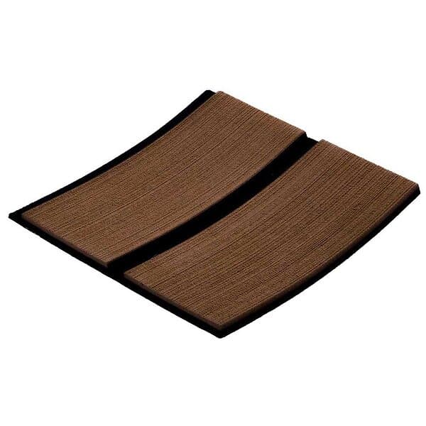 Vetus Eva Non Skid Deck Teak Grooved Self-adhesive Foam Brun