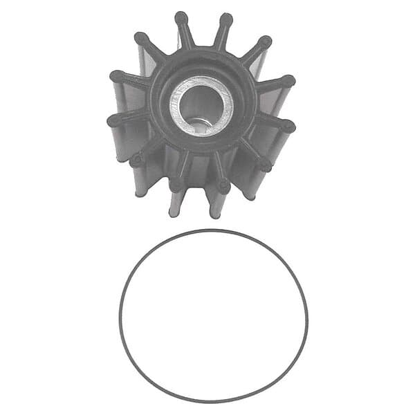 Talamex 17200164 Neoprene Inboard Impeller Key Drive With Gasket&cap Svart