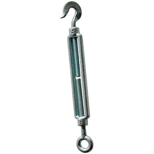 Goldenship Turnbuckle Hook&eye 10 Units Silver 6 mm