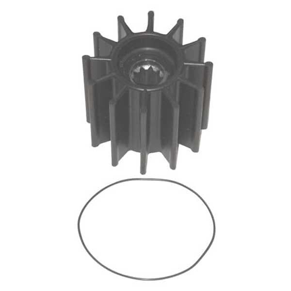 Talamex 17200135 Neoprene Inboard Impeller Spline Drive With Cap Svart