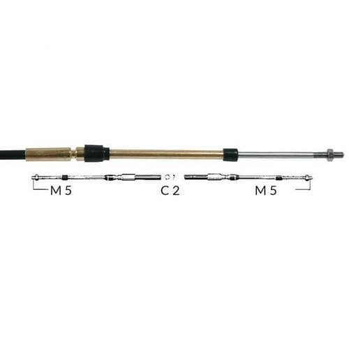 Ultraflex C2 Control Cable Silver 10´
