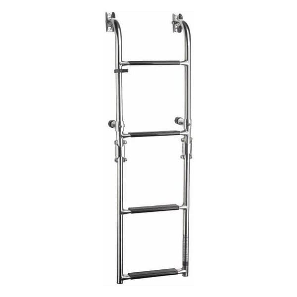 Vetus Inox 4 Steps Transom Mounted Swim Ladder Silver 880 mm