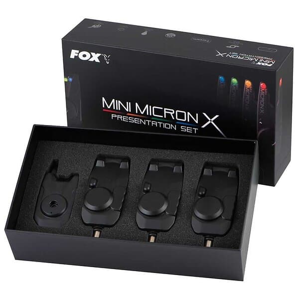 Fox International Mini Micron X 3 Rods Svart