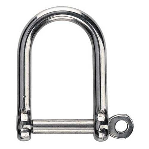 Barton Marine Stainless Steel Width Shackle Silver 8 mm