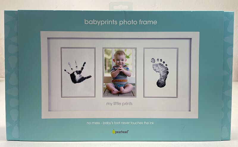 Pearhead Babyprints Fotoram Vit