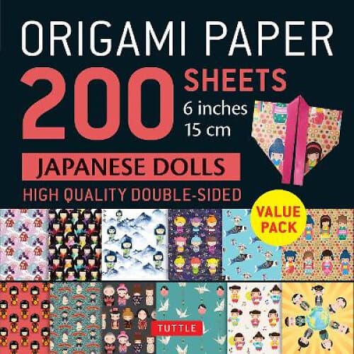 Origami Paper Japanese Dolls