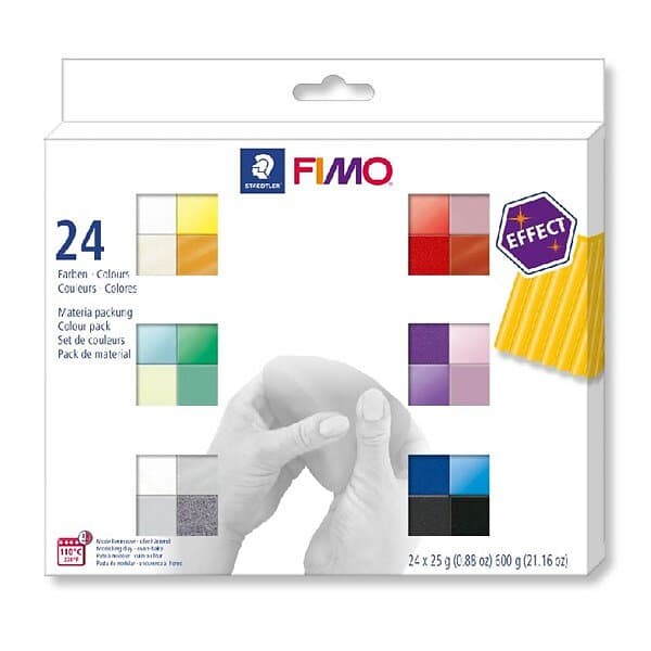 Fimo Effect Colour 24-pack