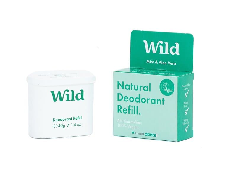 Mint Wild & Aloe Vera Deodorant Refill 40g