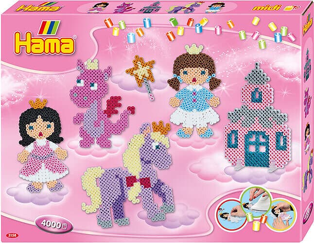 Hama Midi Gift Box Fantasy Fun 4000 st