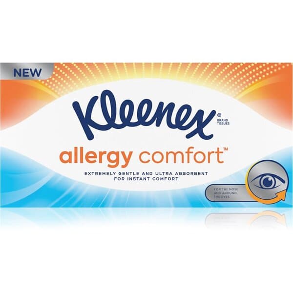 Kleenex Allergy Comfort Box pappersnäsdukar 56 st. female