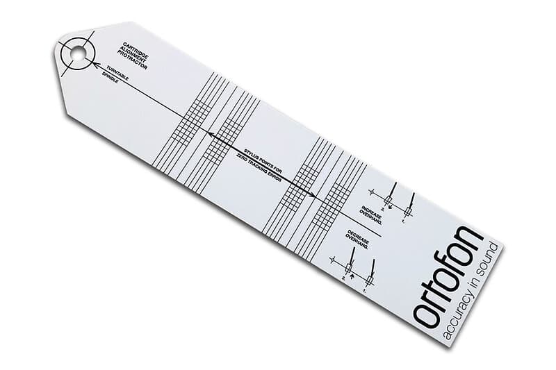 Ortofon Cartridge Alignment Protractor