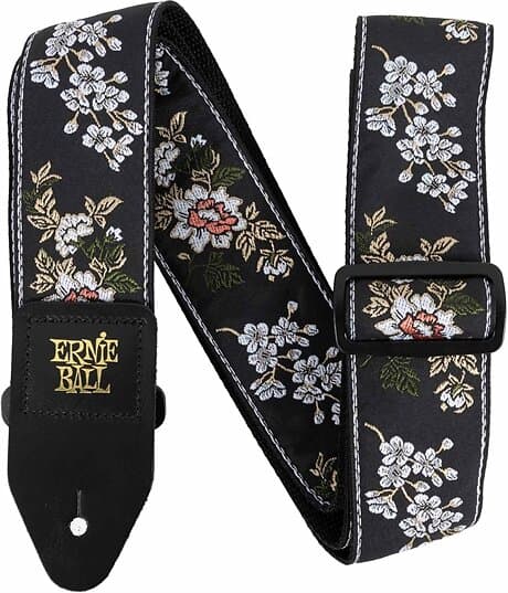 Ernie Ball EB-5362 WHITE BLOSSOM STRAP