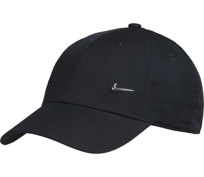 Nike Dri-FIT Club Swoosh keps Dam BLACK/METALLIC SILVER