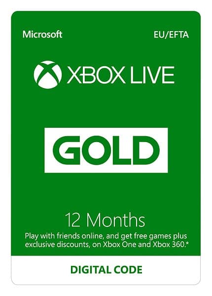 Microsoft Microsoft Xbox Game Pass Core 12 Months Card