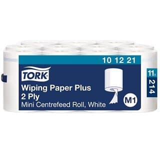 TORK rulle M1 Advanced Plus 2-lag vit 215mm x 75m