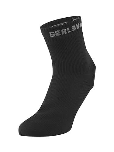 Sealskinz Unisex Thetford vattentät alla vädercykel overock overshoes, Svart, L-XL