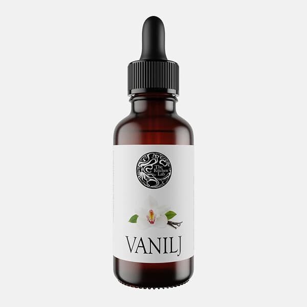 The Kitchen Lab Smakdroppar, 30ml, flera smaker Vanilj