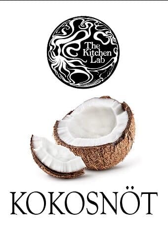 The Kitchen Lab Smakdroppar, 30ml, flera smaker Kokosnöt