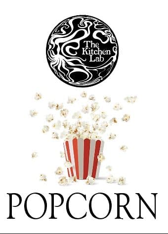 The Kitchen Lab Smakdroppar, 30ml, flera smaker Popcorn