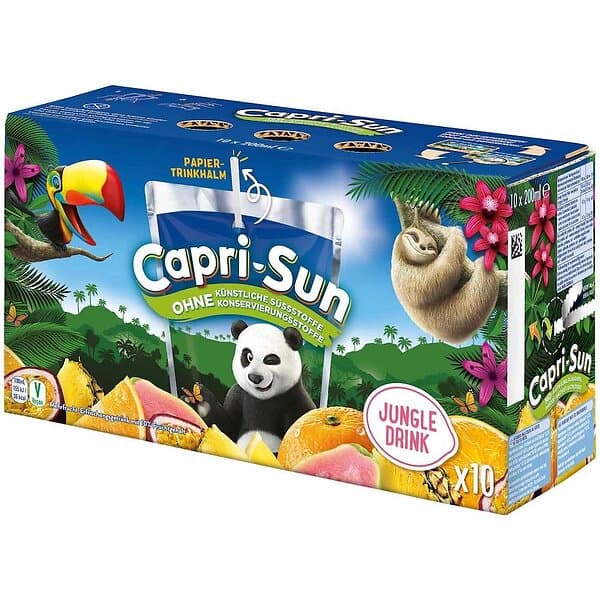 Capri-Sun Jungle Drink Pappkartong 0,2l 10-pack