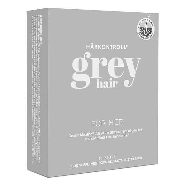 Hårkontroll Grey Hair For Her 60 tabletter