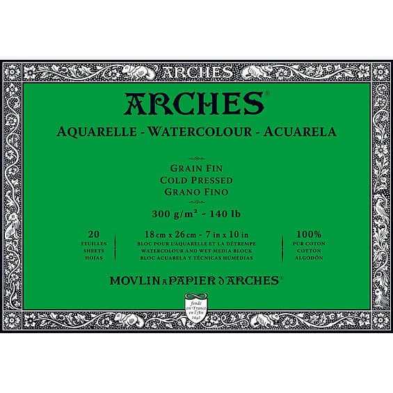 Arches akv.block GF 18x26 300G