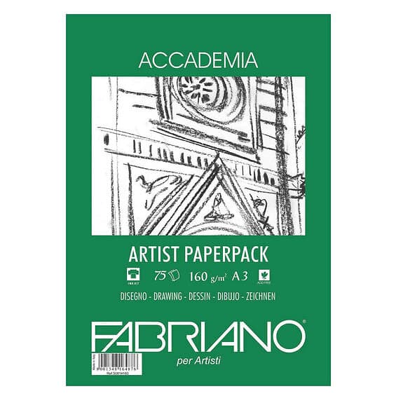 Fabriano Fabri Accademia papper A3 75p