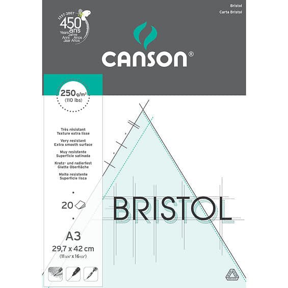 Canson Bristol graphic A3