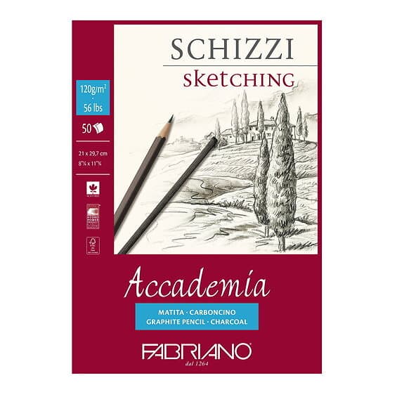 Fabriano Accademia Skissblock 120g A4