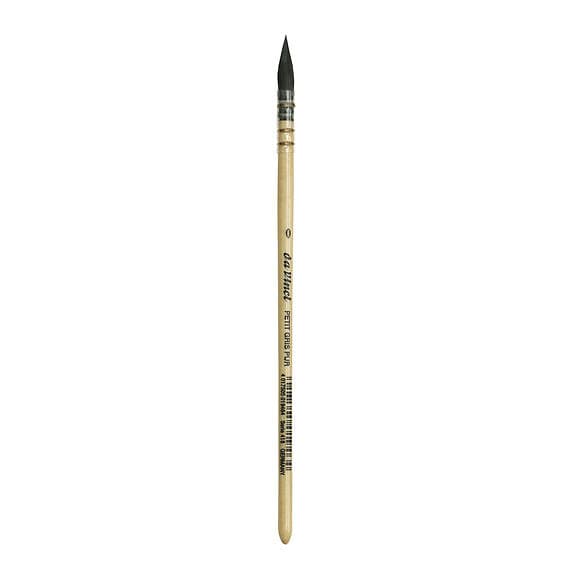 Da Vinci akvarellpensel 418 Petit Gris Pur 0